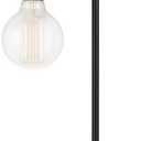 Globe Electric 12920 Holden 18" Table Lamp, Satin Black, Modern, Night Stand, Bedroom Décor, Living Room, Bedside Light, Black