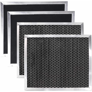 AMI PARTS Fits for B.Roan 97007696 Replacement Filter - 41F Range Hood Filter 10.5" X 8.75" For Stove Vent Fan, Oven Vent Filter With Aluminum Grease Mesh Charcoal Combo - 4 Pack AMI PARTS Fits for B.Roan 97007696 Replacement Filter - 41F Range Hood Filter 10.5" X 8.75" For Stove Vent Fan, Oven Vent Filter With Aluminum Grease Mesh Charcoal Combo - 4 Pack