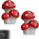 NEEXAN Mushroom Toilet Bolt Covers Decorative Glow in the Dark  2Pack Cute Toilet Screw Cover Caps to Hide Rusty Bolts, Universal Fit for Bathroom Bowl Floor Bolts - Amazon.com