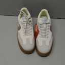 LUCKY STEP Women's Platform Fashion Sneakers Retro Casual Comfortable Walking Shoes Thick Sole Stylish Classic Tennis Trainers (9, Beige/Grey)