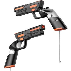 APEXINNO VR Gun Stock Cover for Meta Quest 3 & Quest 3S Controllers, P-istol Grips for Oculus Quest 3/3S, Enhanced FPS Game Feel with Realistic Holding, Handle Shell Case Protector