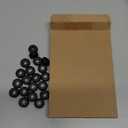 Uxcell 30Pcs Rubber Grommets 1/4 ID, 3/8 Drill Hole, Firewall Grommet Automotive Rubber Hole Eyelet Ring Gasket for Wire Cable Hose Protection, Metal Electric Box, (6x10mm, Black)