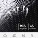 Mens Golf Shirts Short Sleeve Dry Fit Athletic Moisture Wicking Golf Polo Performance Printed Collared Polos (M)