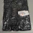 TARSE Women's Sleeveless Jumpsuits V Neck Harem Overalls Causal Adjustable Straps Stretchy Comfy Romper with Pockets 2025 (Black, L)