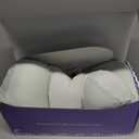 C CUSHION LAB Deep Sleep Pillow, Patented Ergonomic Contour Design for Side & Back Sleepers, Orthopedic Cervical Shape Gently Cradles Head & Provides Neck Support & Shoulder Pain Relief - Calm Grey