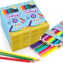 Aigybobo 360 Count Colored Pencils Bulk, 30 Pack Colored Pencils for Kids 12 Colors, Pre-sharpened Color Pencils, Bulk Coloring Pencils School Supplies for Teachers, Classroom Prizes, Art Supplies