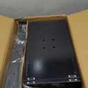 Mailbox,with Mounting Post,Comes with 4 Keys, Mailboxes for Outside,Locking Mailbox,Large,Black,Metal Mail Box,Heavy Duty,