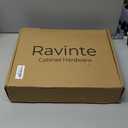 Ravinte 60 Pack 30 Pairs European Kitchen Cabinet Hinges Soft Close Half Overlay Cabinet Door Hinges Heavy-Duty Frameless Adjustable Concealed Cabinet Cup Hinge