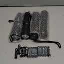 WdtPro 4 Pack LED Flashlights, Bright Flashlight with 14 AAA Batteries, Super Long Battery Life, Single Mode, High Lumens, EDC Flash Lights for Emergencies, Hurricane Supplies, Camping