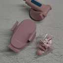 VICSEED Pink Phone Holder for Your Car [Sturdy & Durable] [Powerful Suction] Dashboard Windshield Air Vent Car Phone Holder Hands Free Phone Mount for Car for iPhone Android, Pink Car Accessories