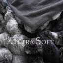 BENVWE Fluffy Faux Fur Throw Blanket for Couch, Soft Plush Thick Cozy Fuzzy Luxury Minky Bubble Blanket for Home Living Room Decor Gift for Women, Tie-dye Grey, 50" x 60", 1100GSM