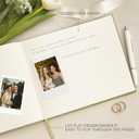 &And Per Se Guest Book for Party, Photo Book, Blank Book and Birthday Guest Book for Special Events, Baby Shower Book to Sign with Blank Lined Pages & Photo Spots (Sage)