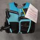 O'Brien V-Back Neoprene Life Jacket USCG Approved Child, Youth and Teen for Lake, River, PWC, Wakeboard, Small 55-75lbs