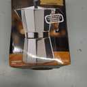 Primula Classic Stovetop Espresso and Coffee Maker, Moka Pot for Italian and Cuban Caf Brewing, Greca Coffee Maker, Cafeteras, 6 Espresso Cups, Silver