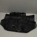 Mesh Shower Caddy Portable with Drawstring - Large 8 Pockets Dorm Room Essentials for Guys Girls with S Hook, Shower Bag Basket Tote for College Camping Gym Travel Toiletry Bathroom, Black