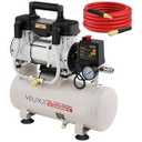 Ultra Quiet Air Compressor, Only 60dB, 2.4 Gallon Tank, Oil-Free, 110V/60Hz 1.5HP, 6.71CFM@115PSI, Air Compressor Perfect for Spray Painting, Auto Repair, Tire inflation, Woodwork nailing
