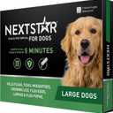 Flea And Tick Prevention For Dogs, Repellent, Treatment, and Control, Fast Acting Waterproof Topical Drops for Small, Medium and Large Dog and Puppies, 3 Monthly Doses