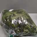 Velvet Tablecloth Luxurious Solid Rectangle Table Cloth,Oblong Retro Farmhouse Ruffle Tablecloths Washable Table Cover for Party Wedding Baby Shower Kitchen Dinning Tabletop Decoration (120" x 60" (Rectangular), Olive Green)