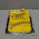 Silkfly 50 Pack Softball Snack Drawstring Bags Small Snack Plastic Goodie Gift Bags Party Favor for Sport Party Supplies, 8 x 10 Inch