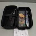 Handheld sewing machine, beginner's sewing kit with storage, two power supply modes, electric switch, simple operation, portable mini, beginner's sewing machine.(black)