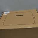 Fireproof Document Box, Hard Case Fireproof Document Organizer with Lock, Water Resistant Safe Box for Important Documents Certificates Laptop Passports, Black