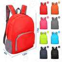48 Pcs 17 Inch Backpack in Bulk Foldable Classic Back Packs Colorful Book Bags Assorted Colors Lightweight Bookbags for Outdoor Travel Student School Supply 8 Colors