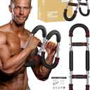 Saker Twister Arm Trainer, PowerTwist Arm Trainer, Adjustable Forearm Strengthener, Arm Exercise Equipment, Chest Workout Equipment, Portable Spring Resistance for Home Workout Equipment