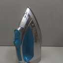 Sunbeam Turbo Steam Iron 1400W Quick Heat Stainless Steel Soleplate Shot of Steam Horizontal and Vertical 3 Way Auto Off 240ml Water Tank White Teal