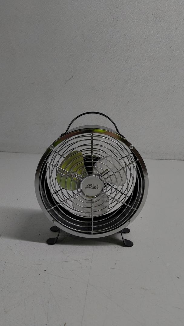 Cool-Works 6 Retro Drum Fan-Black