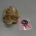 Claw Clip Messy Bun Hair Pieces for Women Messy Wavy Curly Hair Bun Extensions Tousled Updo Bun Hair Clip in Synthetic Hair Bun Ponytail Extension (Dirty Blonde)