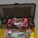 PLUSINNO Fishing Lures, 137Pcs Tackle Box with Tackle Included, Crankbaits, Spoon, Hooks, Weights & Other Accessories, Fishing Bait Lure Gear Kit Gift for Men Bass Freshwater