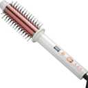 K&K Infrared Thermal Brush, 1 1/2 Inch Ceramic Tourmaline Coating Heated Round Brush with Upgrading Heat Transfer Technology, Damage Reduction, Easy to Create Blowout Look
