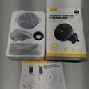 Lamicall 15W for QI2 Magsafe Car Mount Charger - RGB LED360 Wireless Car Phone Holder Vent Dashboard, HandsFree Magnetic Phone Holder for Car Charging for iPhone 17 Air Pro Max Plus 16 15 14 13 12