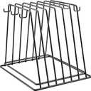 Winco 6-Slot Cutting Board Rack, Vinyl Coated Medium