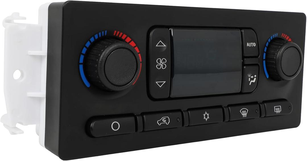 ECCPP 599-099 Climate Control module Fits for 2004-2007 For Buick Rainier 4.2L,2003-2005 For Cadillac Escalade 5.3L 1PCS AC Heater Climate Control Panel