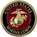 USMC Medallion 2.25 Inches Marine Corps EGA Eagle Globe Anchor Emblem | USMC 2.25" EGA Medallion