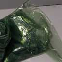 UFRIDAY Sage Green Clear Shower Curtain Liner, 72 x 78 inches, Long Plastic Bathroom Shower Curtain with Rustproof Metal Grommets and 5 Weighted Magnets