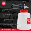 Griots Garage The BOSS Foam Cannon for Car Washing and Detailing, Pressure Washer Foam Gun