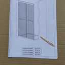 Shower Door 56-60" W x 60" H, Double Sliding Glass Door, Semi-Frameless Shower Doors with 1/4" (6mm) Thick SGCC Tempered Glass, Stainless Steel Handles, Matte Black