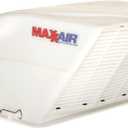 FANMATE 00-955001 Fan/Vent Cover with EZ Clip Hardware, Constant Airflow, Super Tough, White