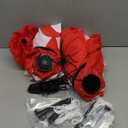 Soulchen 2 Set 5 ft Candy Christmas Inflatables Decoration with Built in LEDs Lighted and Air Blower, Blow up Giant Xmas Candy Outdoor Decor for Holiday Party Yard Garden Lawn Decor