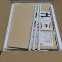 Coffee Syrup Rack Organizer, 3-Tier 8 Bottles Syrup Rack with 35 K Cup Storage Basket for Coffee Bar, Countertop Bottle Holder Stand for Wine, Dressing for Kitchen Cafe Station- White