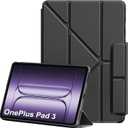 Case for OnePlus Pad 3 13.2" 2025 with Vertical Stand Function, Anti-Drop, Shockproof, Protective Cover for OnePlus Pad 3 13.2" Black