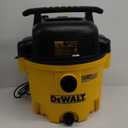 DEWALT 9 Gallon STEALTHSONIC Ultra Quiet Poly Shop Vacuum Wet/Dry, DXV09P-QTA Noise Reduction Vac for Shop, Heavy Duty Shop Vacuum for Jobsite/Workshop, Reduce Motor Noise, Yellow