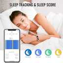 Fitness Tracker, Activity Trackers with 24/7 Heart Rate, Blood Oxygen Blood Pressure Sleep Monitor, Step Counter with 1.1" AMOLED Touch Color Screen, Calorie Pedometer Health Smart Watch for Women Men