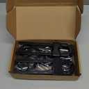 Jetec 10 Pieces Cabinet Locks for Babies, U-Shaped Proofing Drawers Safety Child Locks Adjustable, Easy to Use Childproof Latch for Knob Handle on Kitchen Door Storage Cupboard Closet (Black)