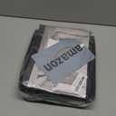 Yecaye 8 Tier Over the Door Shoe Organizer of Deep 16 Compartments, 50lbs Load Shoe Rack for Door in Oxford Holds 16-24 Pairs, Stain-Resistant Hanging Shoe Organizer for Closet, Black