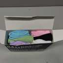 Doctors Select Bamboo Viscose Blend Diabetic Socks 6-pair Crew Socks Multi Color
