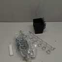 INCLY 120PCS Pegboard Accessories Organizer Kit, Peg Board Hooks Assortment with Bins for Organizing Various Tools, Fit 1/8 or 1/4 inch Pegboard for Hanging Storage, Garage Wall Attachments