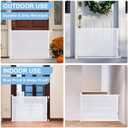 PRObebi Retractable Dog Gate - 34" Tall, Extends to 72" Wide, Safety Gate for Indoor/Outdoor/Stairs/Doorways/Deck/Banisters
